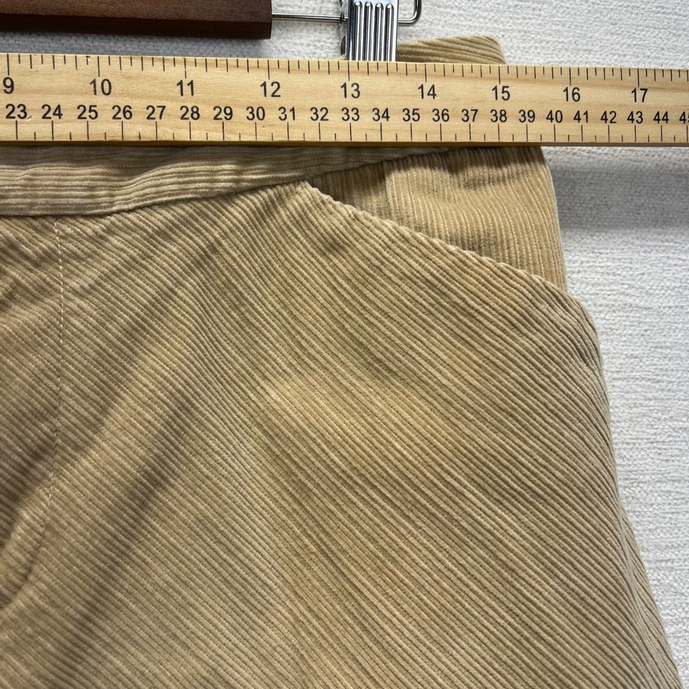 VTG Y2K GAP Diagonal Corduroy A-Line Skirt Sz 6 High Waisted Pockets - Picture 5 of 9